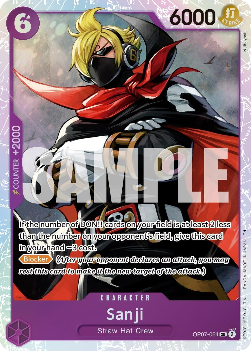 Sanji (Reprint) (OP07-064) (Premium Booster -The Best- Vol. 2)