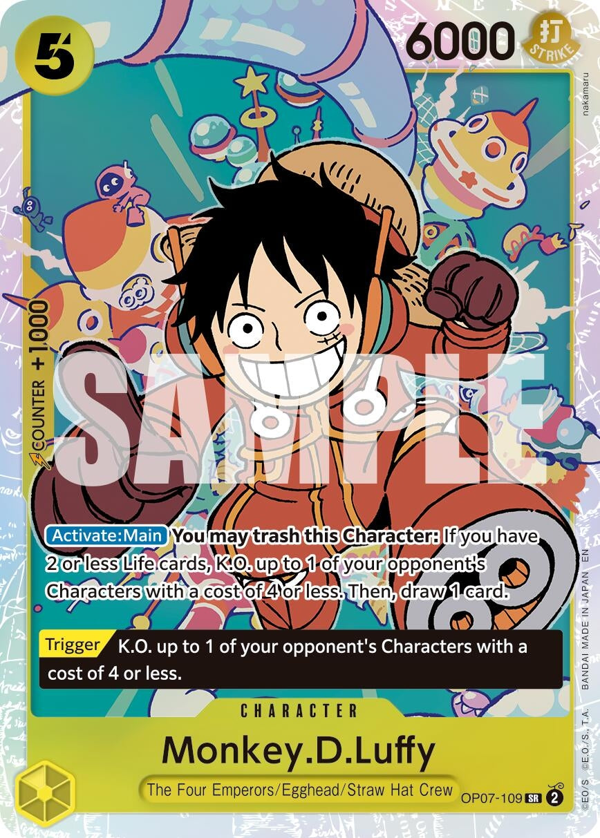 Monkey.D.Luffy - OP07-109 (Reprint) (OP07-109) (Premium Booster -The Best- Vol. 2)