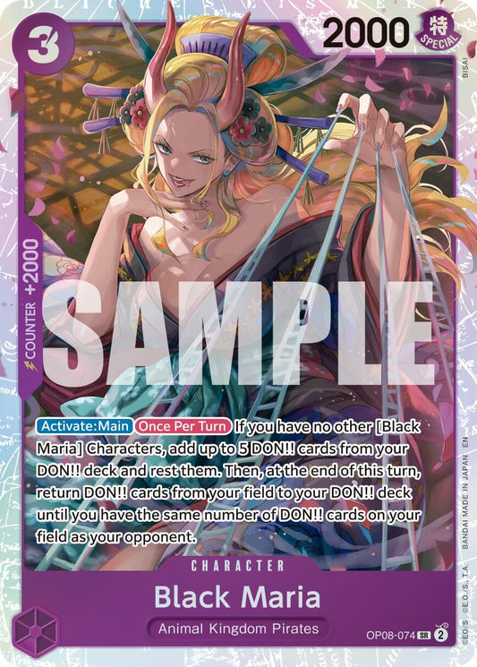 Black Maria (Reprint) (OP08-074) (Premium Booster -The Best- Vol. 2)