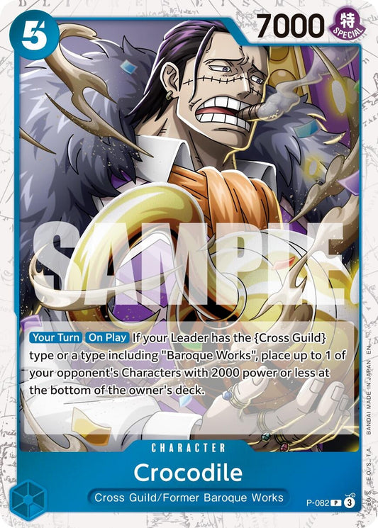 Crocodile - P-082 (Pirate Foil) (P-082) (Premium Booster -The Best- Vol. 2)