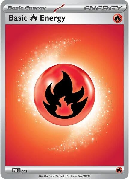 Image for Basic Fire Energy - 002 (2) - Pokemon