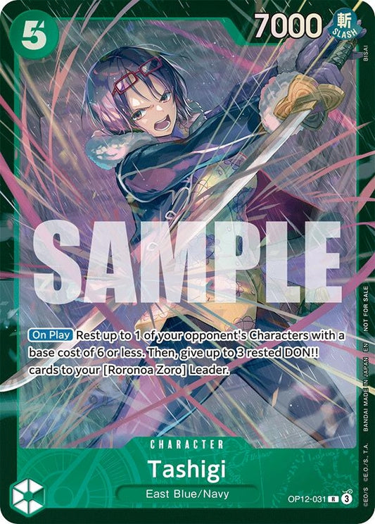 Image for Tashigi (Store Treasure Cup 2025) (OP12-031) (One Piece Promotion Cards) - One Piece Card Game