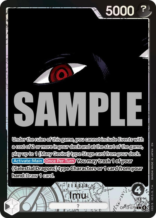 Image for Imu (Alternate Art) (OP13-079) (Carrying On His Will) - One Piece Card Game