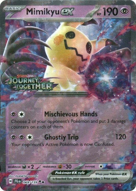 Image for Mimikyu ex (Journey Together Stamped) (069/159) - Pokemon
