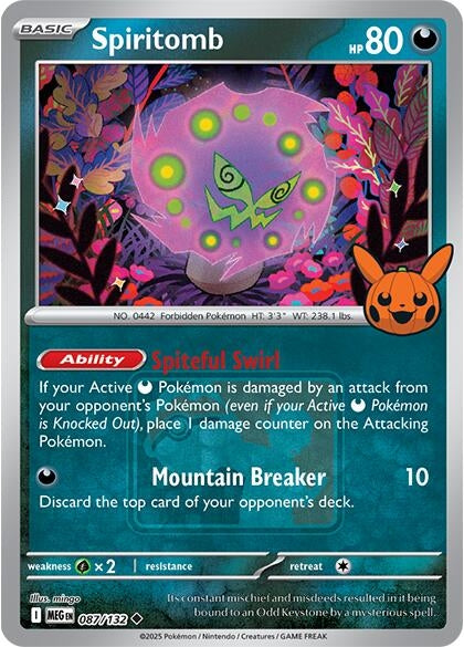 Image for Spiritomb - 087/132 (Pokeween 2025) (087/132) - Pokemon