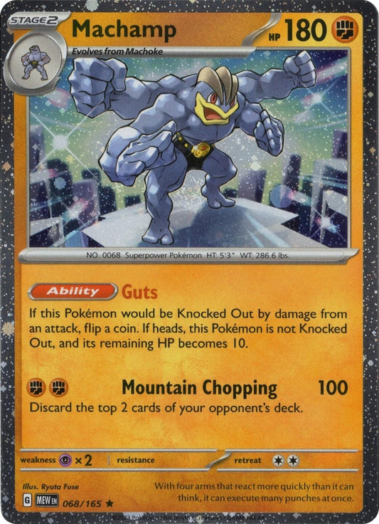 Image for Machamp 068/165 (Cosmos Holo) (068/165) - Pokemon
