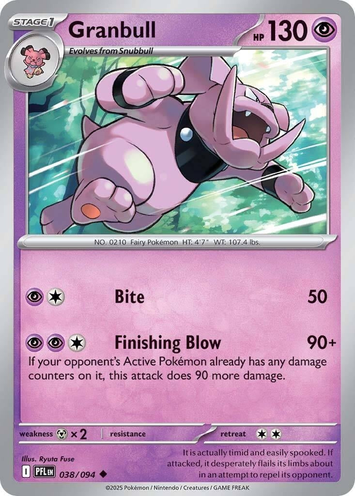 Granbull (038/094) (ME02: Phantasmal Flames)