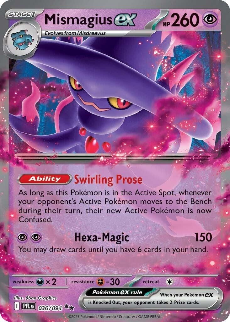 Mismagius ex (036/094) (ME02: Phantasmal Flames)