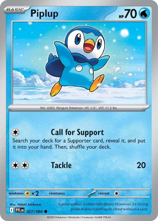 Piplup (027/094) (ME02: Phantasmal Flames)