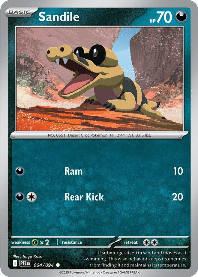 Sandile (064/094) (ME02: Phantasmal Flames)