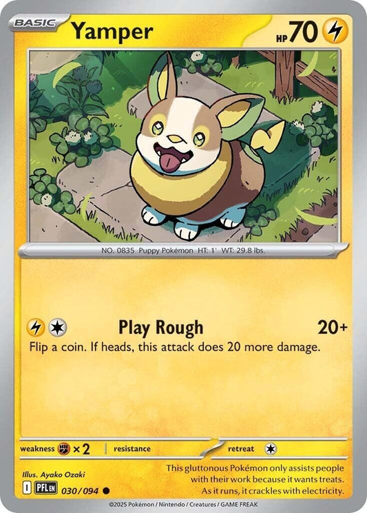 Yamper (030/094) (ME02: Phantasmal Flames)