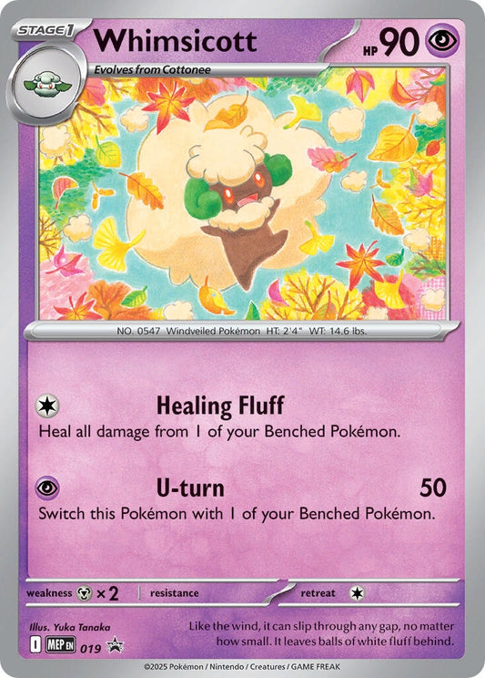 Image for Whimsicott (Cosmos Holo) (019) - Pokemon