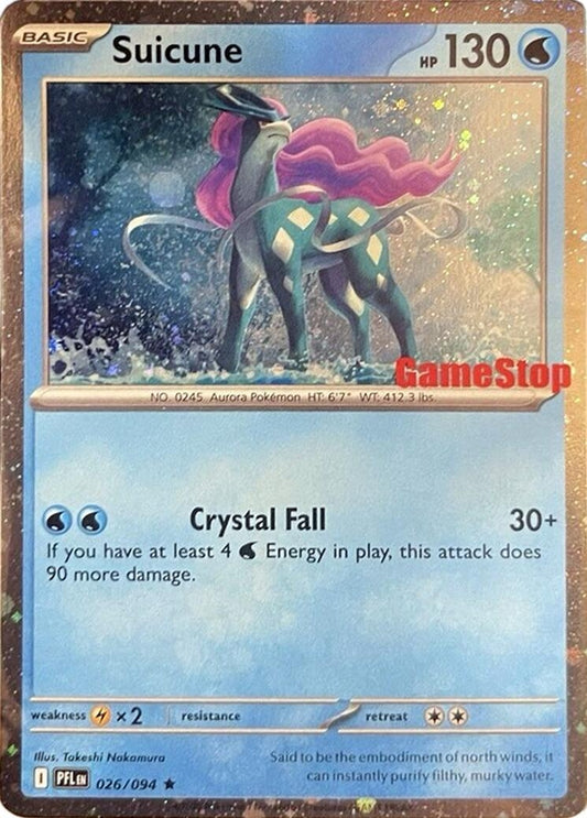 Image for Suicune (Cosmos Holo) (Gamestop Exclusive) (026/094) - Pokemon