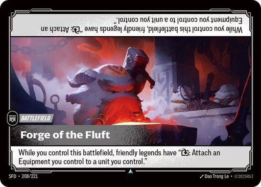 Image for Forge of the Fluft (208/221) (Spiritforged) - Riftbound: League of Legends Trading Card Game