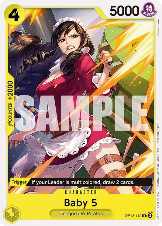Image for Baby 5 (Tournament Pack 2026 Vol. 1) (OP12-112) (One Piece Promotion Cards) - One Piece Card Game