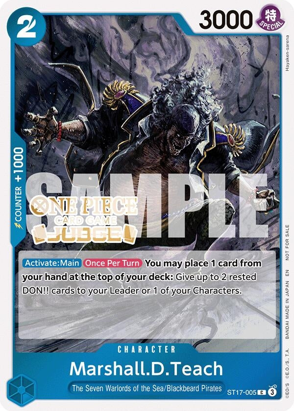 Image for Marshall.D.Teach (Judge Pack Vol. 7) (ST17-005) (One Piece Promotion Cards) - One Piece Card Game