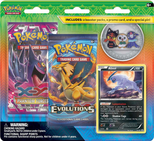 Image for Alola Trio Pin Blister - Pokemon