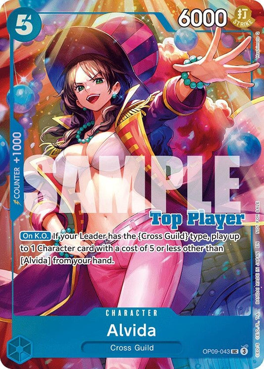 Image for Alvida (CS 25-26 Top Player Pack Vol. 2) (OP09-043) (One Piece Promotion Cards) - One Piece Card Game