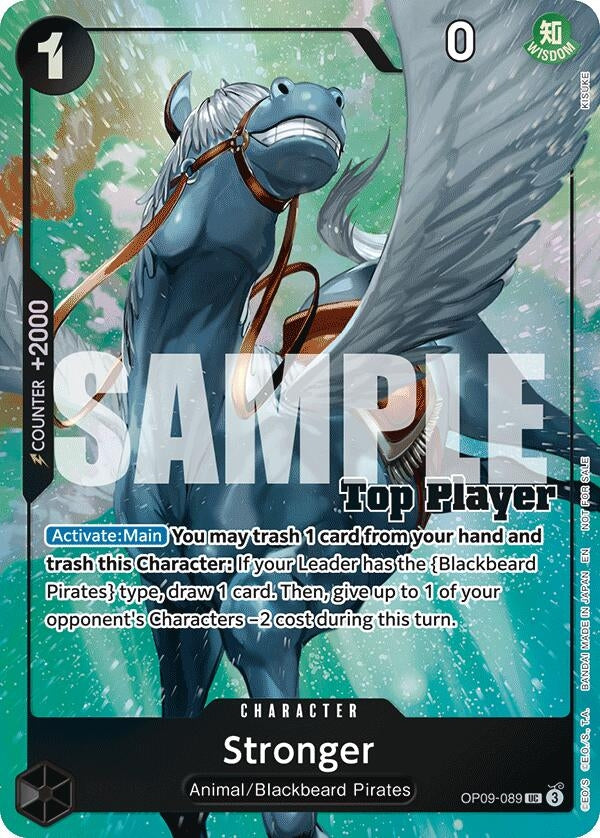 Image for Stronger (CS 25-26 Top Player Pack Vol. 2) (OP09-089) (One Piece Promotion Cards) - One Piece Card Game