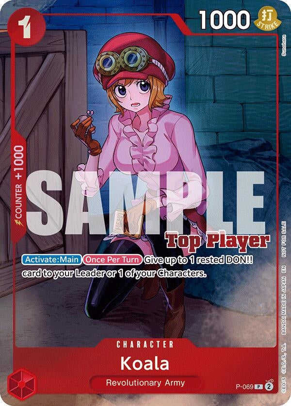 Image for Koala (CS 25-26 Top Player Pack Vol. 2) (P-069) (One Piece Promotion Cards) - One Piece Card Game