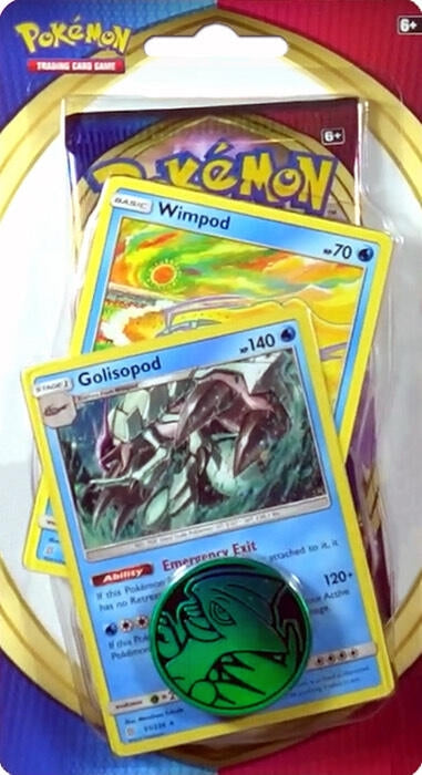 Image for Sword & Shield Single Blister Pack [Wimpod & Golisopod] - Pokemon