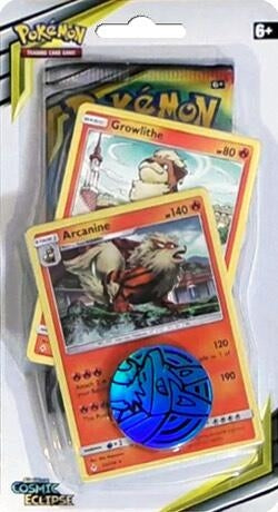 Image for Sun & Moon Single Blister Pack [Growlithe & Arcanine] - Pokemon