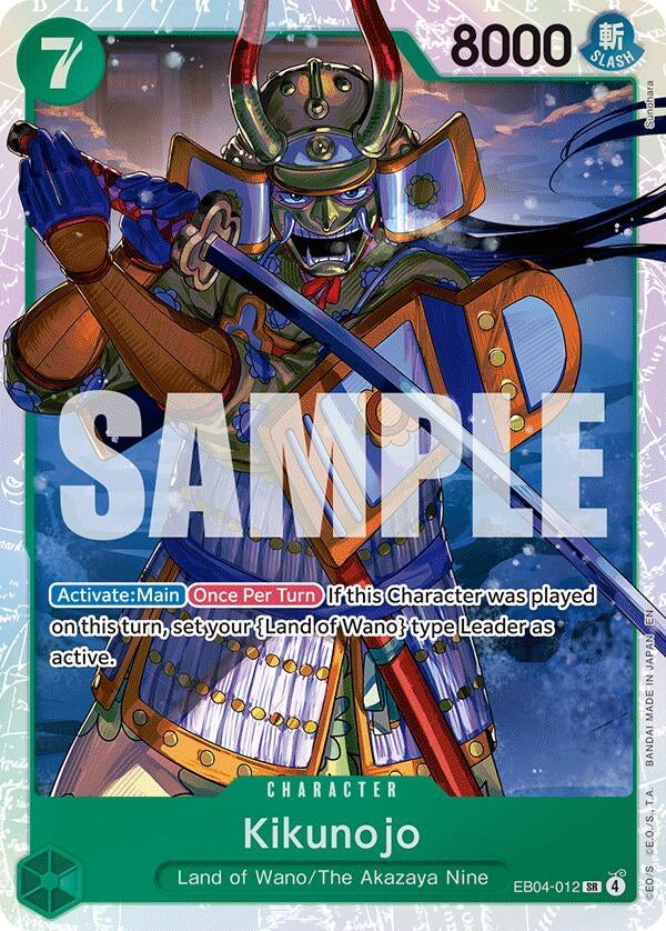 Image for Kikunojo (EB04-012) (The Azure Sea's Seven) - One Piece Card Game