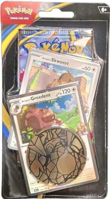 Image for Phantasmal Flames Premium Checklane Blister [Arven's Greedent] - Pokemon