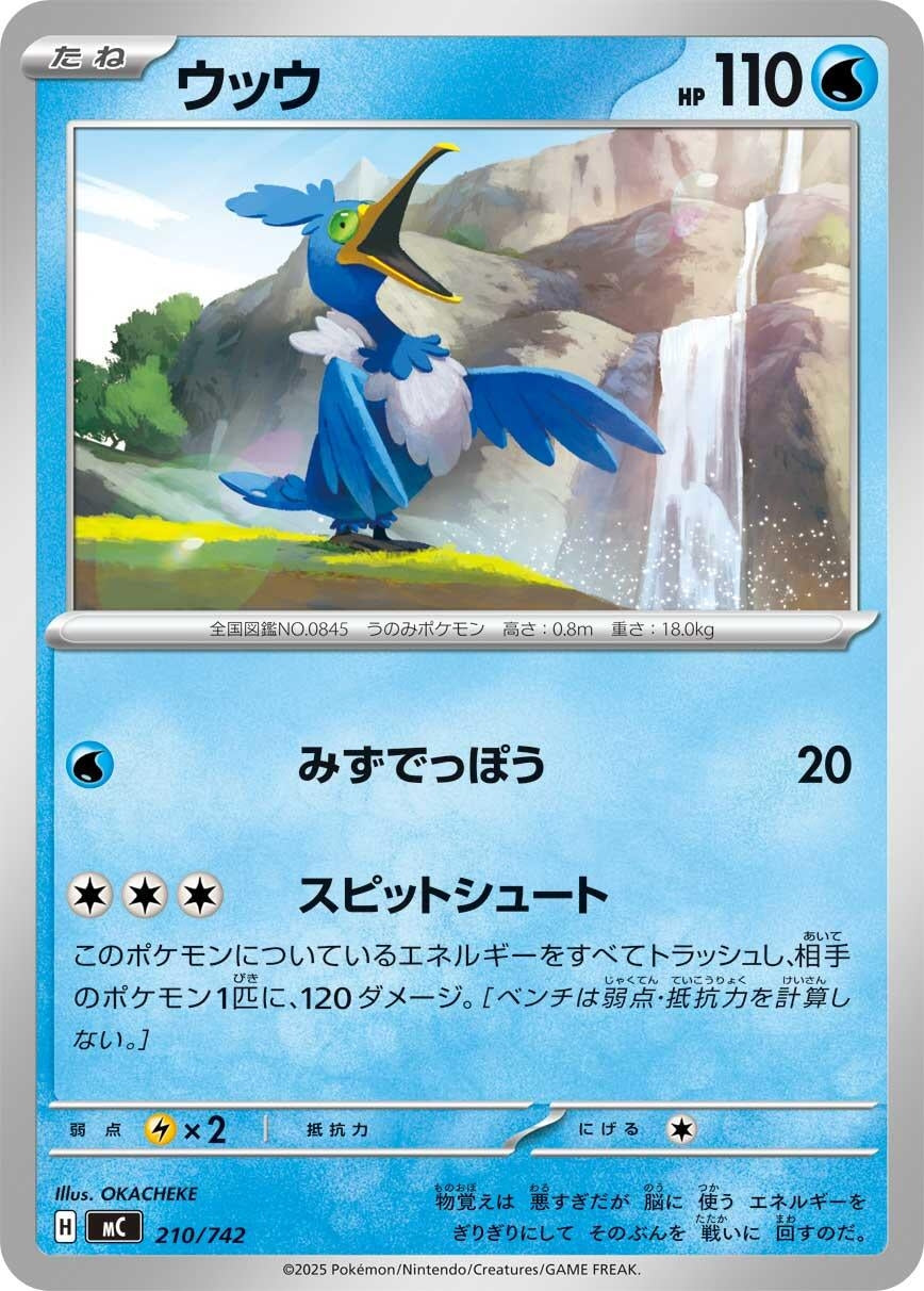 Image for Cramorant (210/742) (Start Deck 100 Battle Collection) - Pokemon Japan