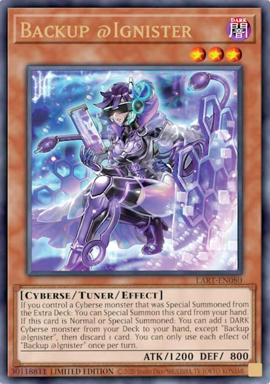 Image for Backup @Ignister (LART-EN080) (The Lost Art Promotion) (LART) - YuGiOh