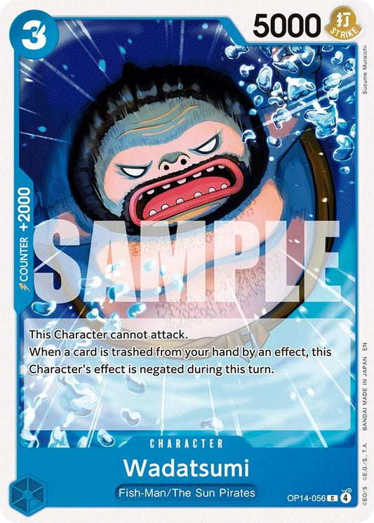 Image for Wadatsumi (OP14-056) (The Azure Sea's Seven) - One Piece Card Game
