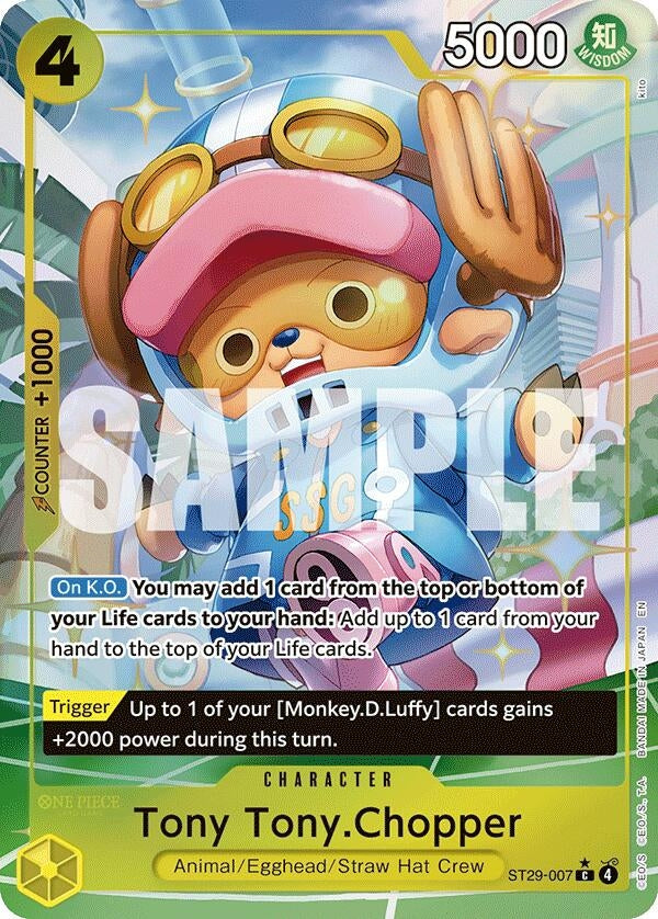 Image for Tony Tony.Chopper (Full Art) (ST29-007) (Starter Deck 29: Egghead) - One Piece Card Game