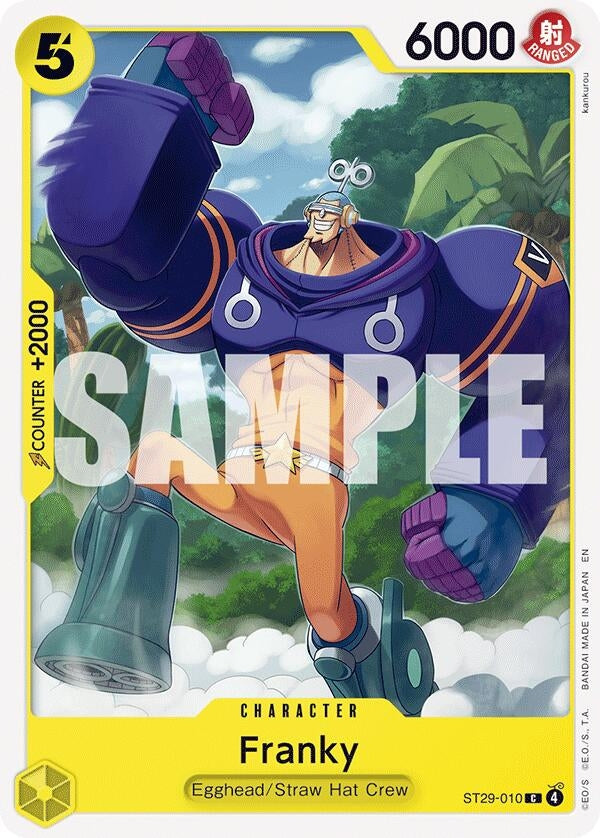 Image for Franky (ST29-010) (Starter Deck 29: Egghead) - One Piece Card Game