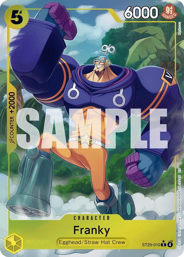Image for Franky (Full Art) (ST29-010) (Starter Deck 29: Egghead) - One Piece Card Game