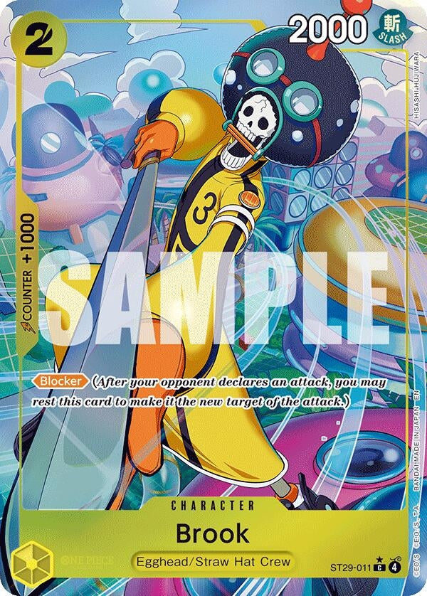 Image for Brook (Full Art) (ST29-011) (Starter Deck 29: Egghead) - One Piece Card Game