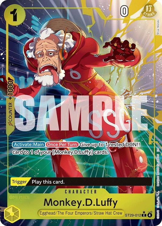 Image for Monkey.D.Luffy (012) (Full Art) (ST29-012) (Starter Deck 29: Egghead) - One Piece Card Game