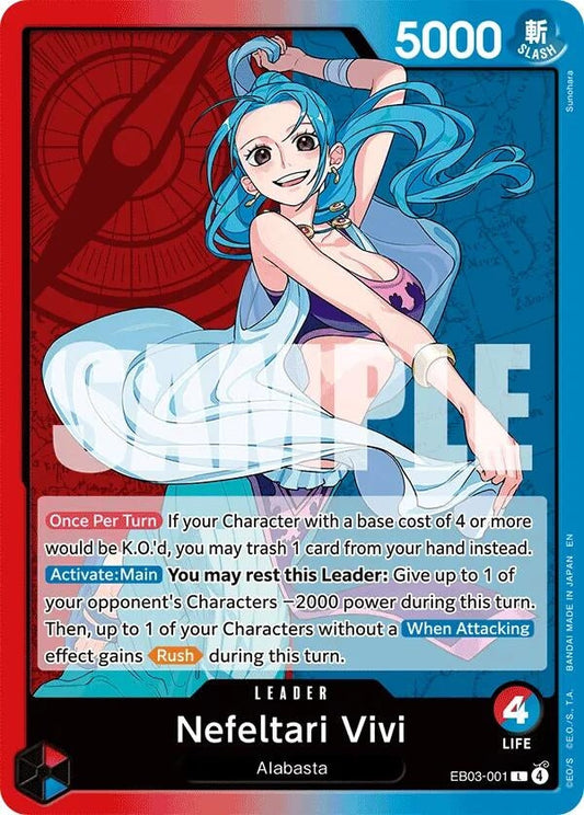 Nefeltari Vivi (001) (EB03-001) (Extra Booster: One Piece Heroines Edition)