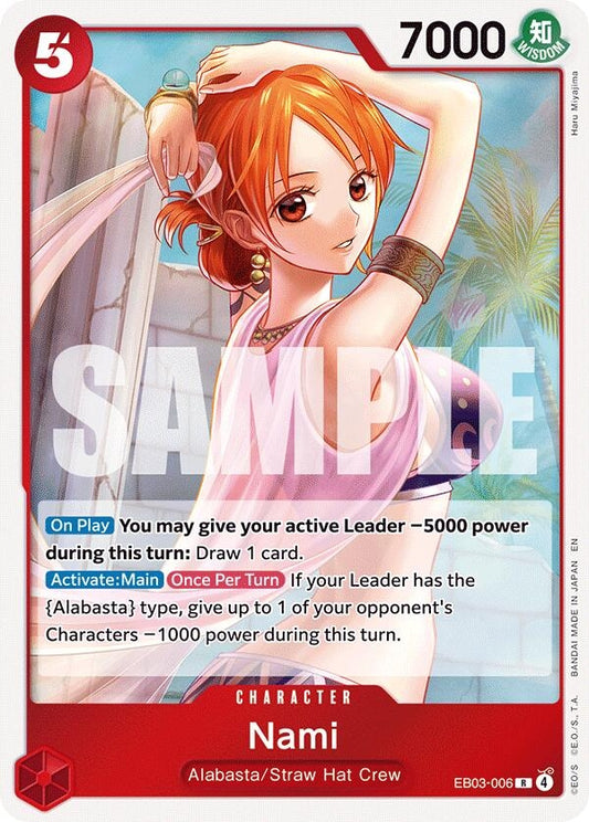 Image for Nami (006) (EB03-006) (Extra Booster: One Piece Heroines Edition) - One Piece Card Game