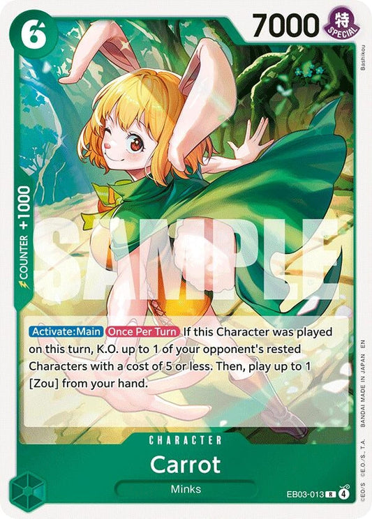 Carrot (EB03-013) (Extra Booster: One Piece Heroines Edition)