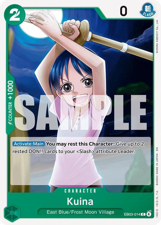 Kuina (EB03-014) (Extra Booster: One Piece Heroines Edition)