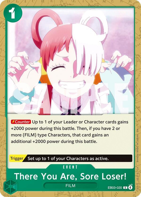 Image for There You Are, Sore Loser! (EB03-020) (Extra Booster: One Piece Heroines Edition) - One Piece Card Game