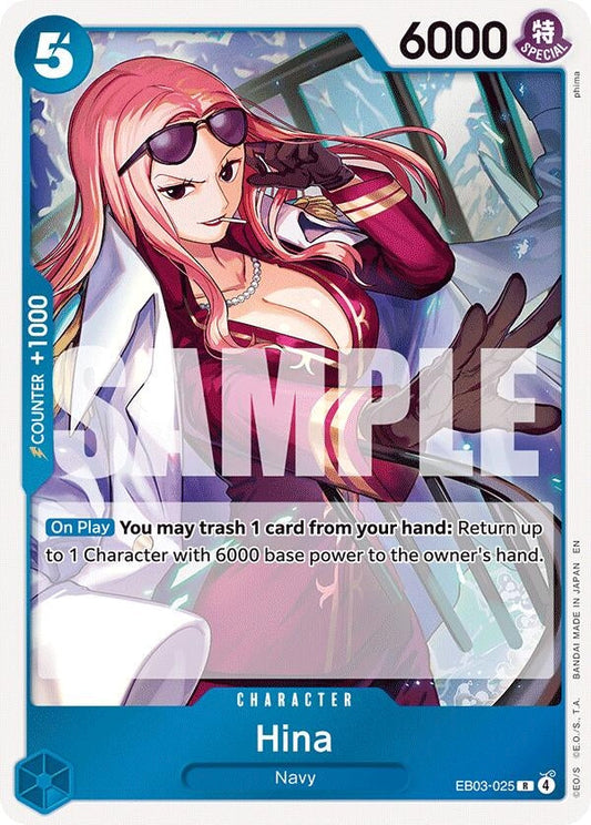 Hina (EB03-025) (Extra Booster: One Piece Heroines Edition)