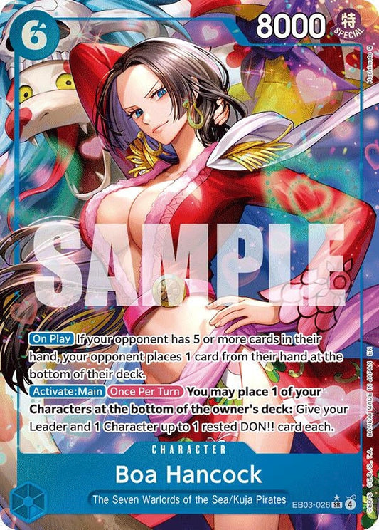Boa Hancock (Alternate Art) (EB03-026) (Extra Booster: One Piece Heroines Edition)