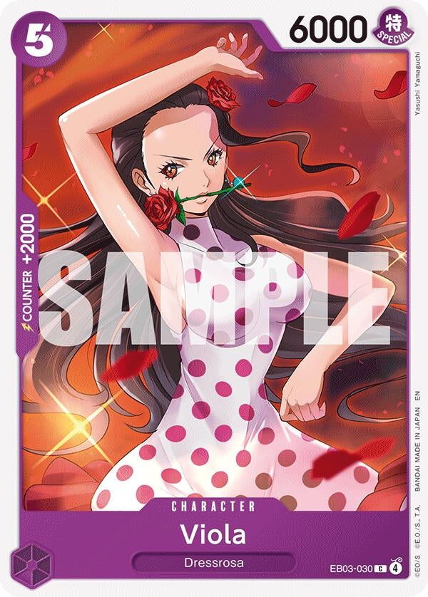 Viola (EB03-030) (Extra Booster: One Piece Heroines Edition)