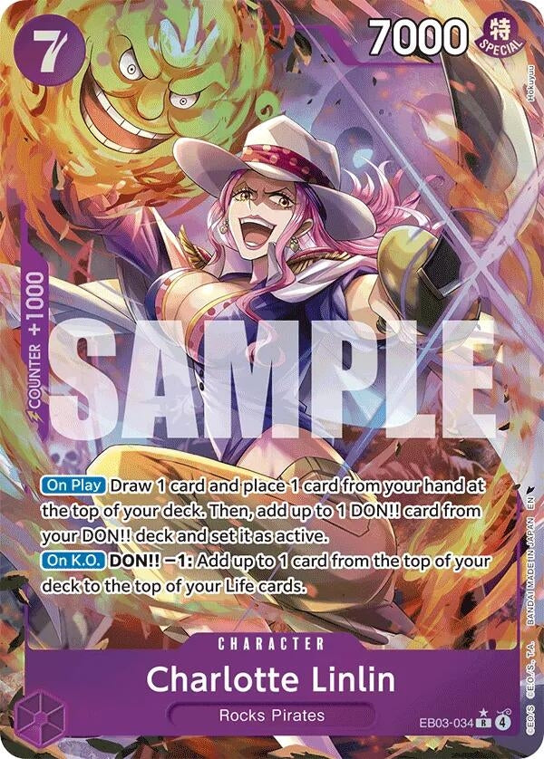 Image for Charlotte Linlin (Alternate Art) (EB03-034) (Extra Booster: One Piece Heroines Edition) - One Piece Card Game