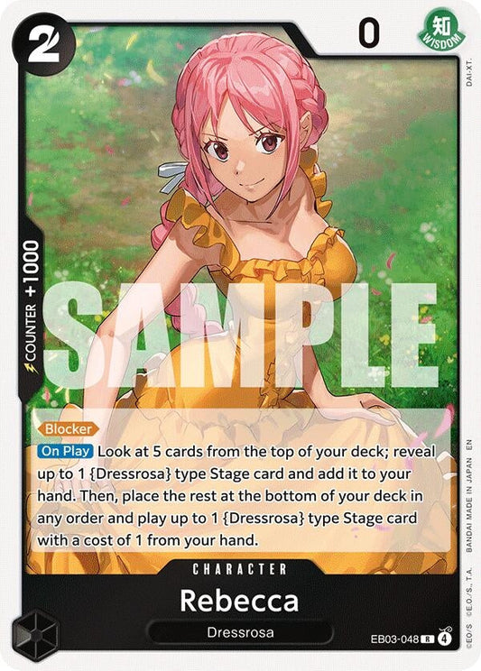 Rebecca (EB03-048) (Extra Booster: One Piece Heroines Edition)