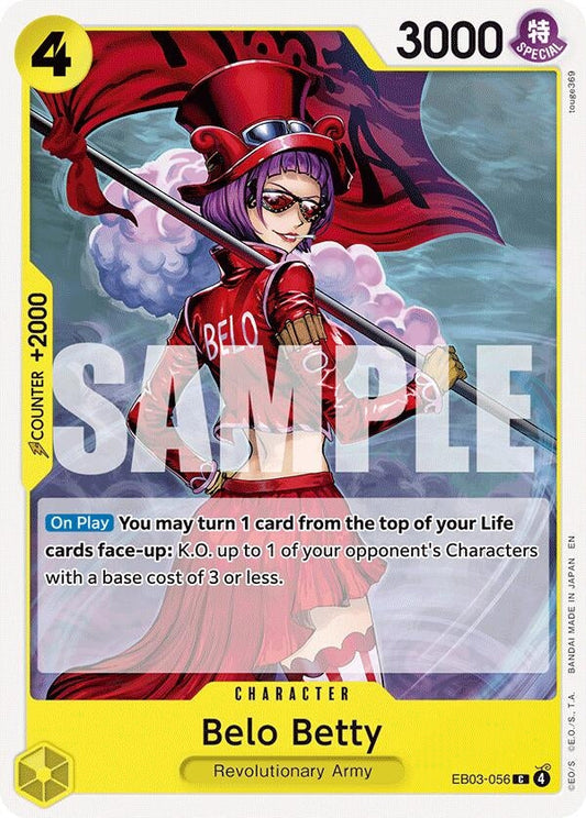 Belo Betty (EB03-056) (Extra Booster: One Piece Heroines Edition)