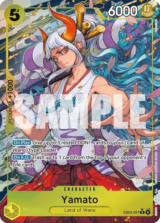 Yamato (Alternate Art) (EB03-057) (Extra Booster: One Piece Heroines Edition)