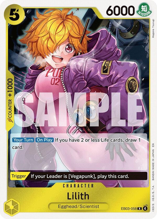 Image for Lilith (EB03-058) (Extra Booster: One Piece Heroines Edition) - One Piece Card Game