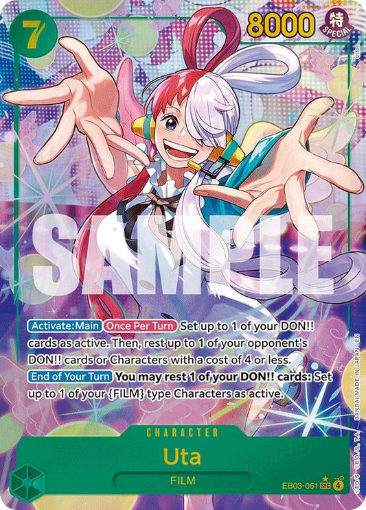 Uta (061) (Alternate Art) (EB03-061) (Extra Booster: One Piece Heroines Edition)